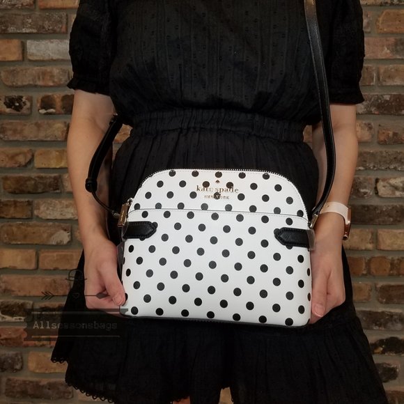 Kate Spade STACI Dot dot Small Dome Crossbody BAG - Picture 8 of 12